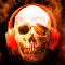 Burning Flame Skull